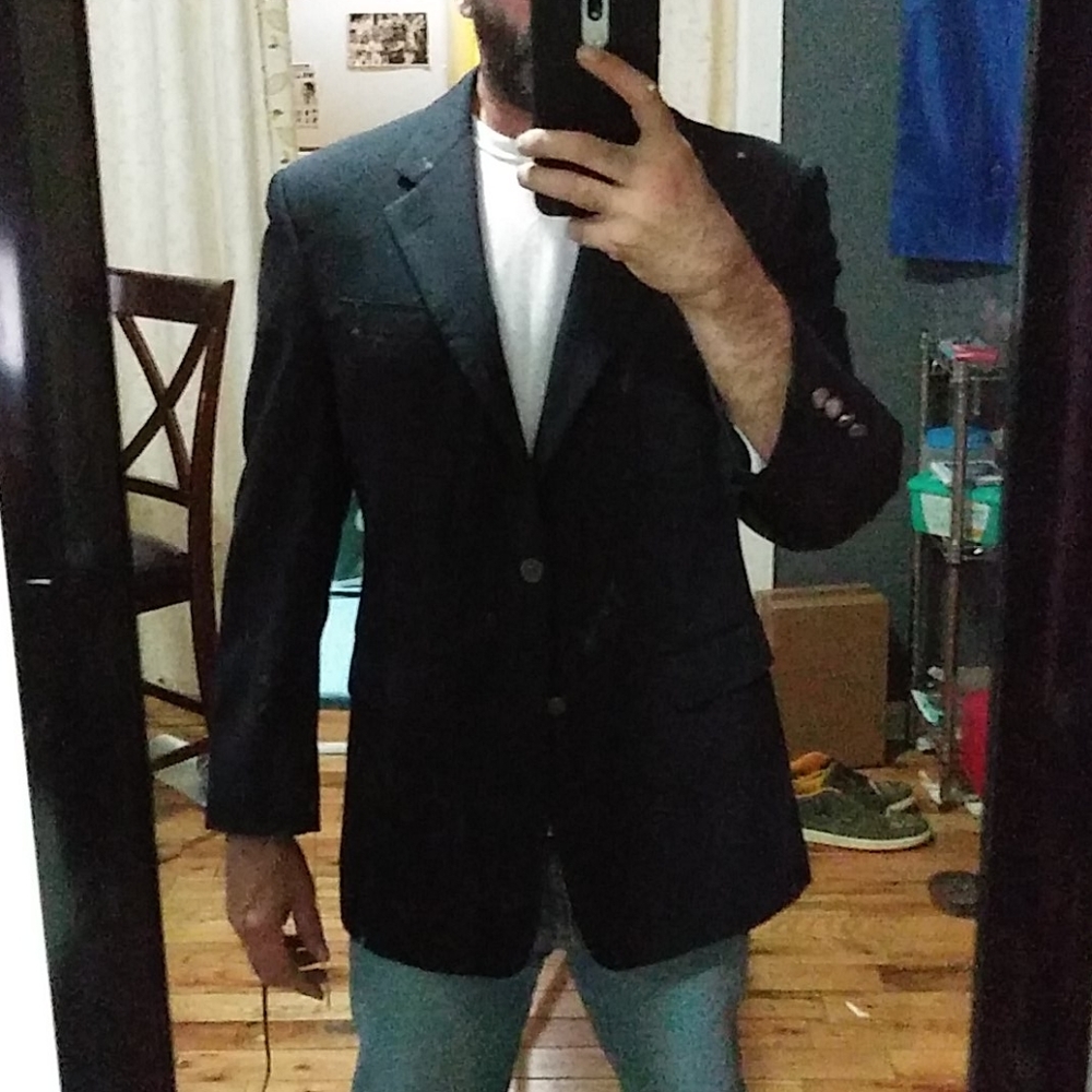 Navy sports jacket